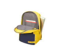 American Tourister City Aim 15.6" niebieski/żółty - 738170 - zdjęcie 2
